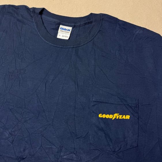 เสื้อยืด Gildan x Good Year ใหม่มาก ผ้า Cotton 100 Size xL รูปที่ 2