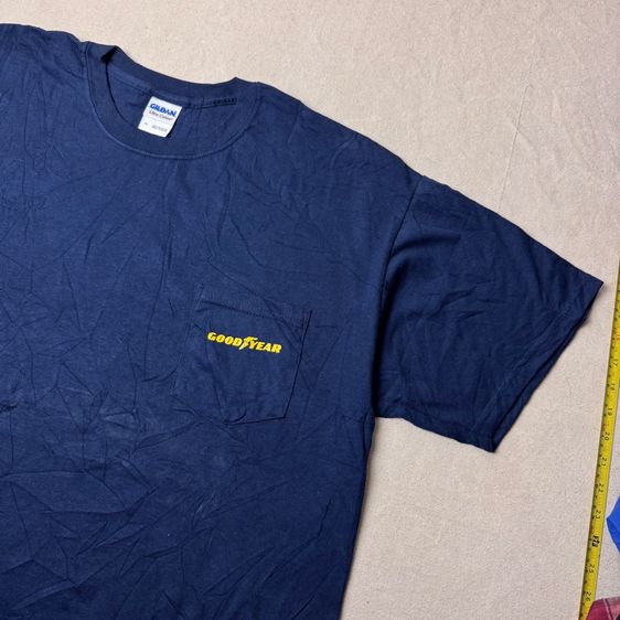 เสื้อยืด Gildan x Good Year ใหม่มาก ผ้า Cotton 100 Size xL รูปที่ 3