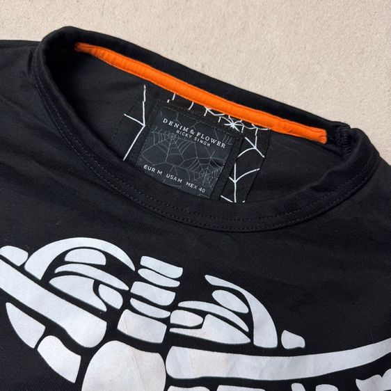 เสื้อยืด Denim Flower Size M รูปที่ 3