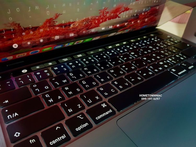 MacbookPro (Retina13-inch, 2022) M2 8-Core CPU 10-Core GPU SSD 512Gb Ram 8Gb สี SpaceGray ครบกล่อง อัพเกรดสุดคุ้ม แถมแบต100 รูปที่ 8