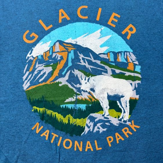 เสื้อยืดแขนยาว Glacier National Park Size S  รูปที่ 3