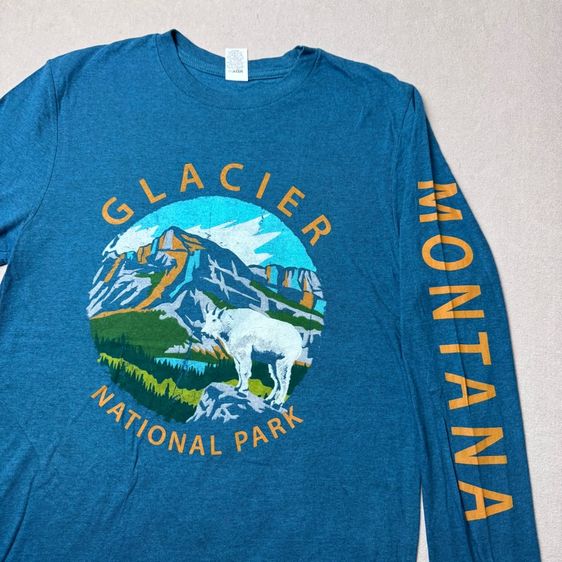 เสื้อยืดแขนยาว Glacier National Park Size S  รูปที่ 2