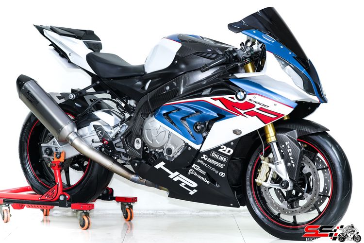 BMW S1000RR สีไตร ปี2018 ท่อฟูล AKRAPOVIC HP ไทเทเนี่ยม และของแต่งอื่นๆอีกเพียบ Carbonแท้ทั้งคัน รูปที่ 18