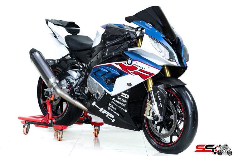 BMW S1000RR สีไตร ปี2018 ท่อฟูล AKRAPOVIC HP ไทเทเนี่ยม และของแต่งอื่นๆอีกเพียบ Carbonแท้ทั้งคัน รูปที่ 10