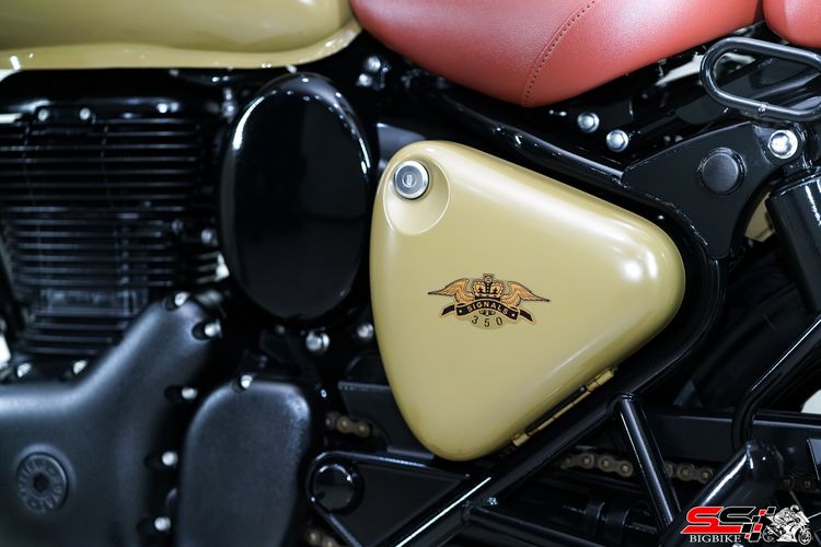 ROYAL ENFIELD SIGNALS 350 สีsand beige ปี2023 วิ่ง น้อย 7,500km ไมล์แท้ รถสวยมาก  รูปที่ 6