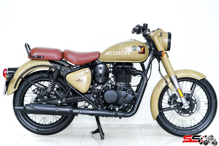 ROYAL ENFIELD SIGNALS 350 สีsand beige ปี2023 วิ่ง น้อย 7,500km ไมล์แท้ รถสวยมาก  รูปที่ 15
