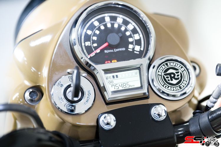 ROYAL ENFIELD SIGNALS 350 สีsand beige ปี2023 วิ่ง น้อย 7,500km ไมล์แท้ รถสวยมาก  รูปที่ 2