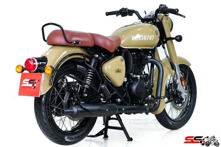 ROYAL ENFIELD SIGNALS 350 สีsand beige ปี2023 วิ่ง น้อย 7,500km ไมล์แท้ รถสวยมาก  รูปที่ 5