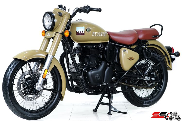 ROYAL ENFIELD SIGNALS 350 สีsand beige ปี2023 วิ่ง น้อย 7,500km ไมล์แท้ รถสวยมาก  รูปที่ 3