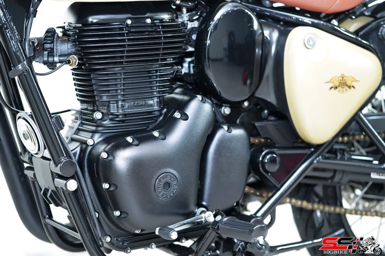 ROYAL ENFIELD SIGNALS 350 สีsand beige ปี2023 วิ่ง น้อย 7,500km ไมล์แท้ รถสวยมาก  รูปที่ 9