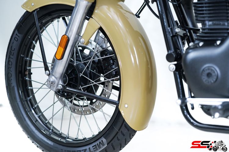 ROYAL ENFIELD SIGNALS 350 สีsand beige ปี2023 วิ่ง น้อย 7,500km ไมล์แท้ รถสวยมาก  รูปที่ 14