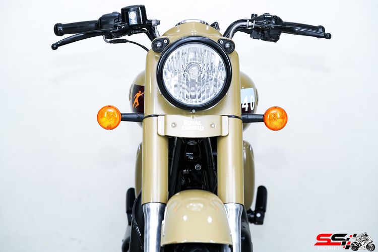 ROYAL ENFIELD SIGNALS 350 สีsand beige ปี2023 วิ่ง น้อย 7,500km ไมล์แท้ รถสวยมาก  รูปที่ 4