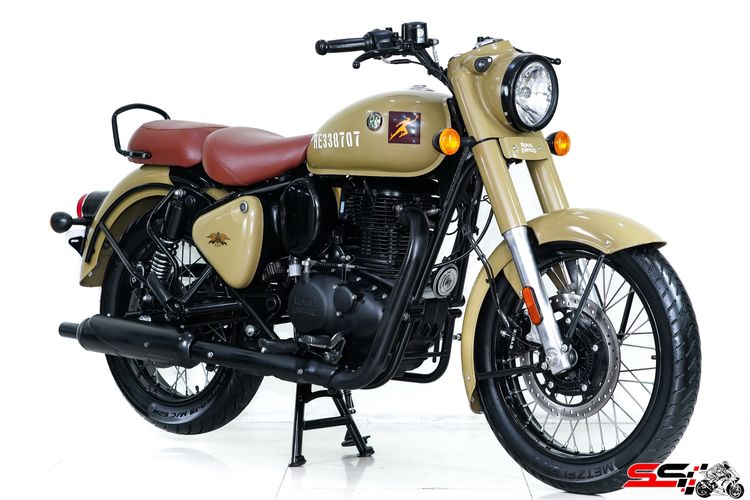 ROYAL ENFIELD SIGNALS 350 สีsand beige ปี2023 วิ่ง น้อย 7,500km ไมล์แท้ รถสวยมาก  รูปที่ 18