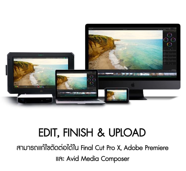 จอมอนิเตอร์ Atomos Ninja V 5″ 4K HDMI Recording Monitor ของใหม่แกะกล่อง ยังไม่ผ่านการใช้งาน รูปที่ 9