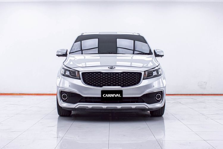 Kia Grand Carnival 2017 2.2 EX Utility-car ดีเซล ไม่ติดแก๊ส เกียร์อัตโนมัติ เทา รูปที่ 4