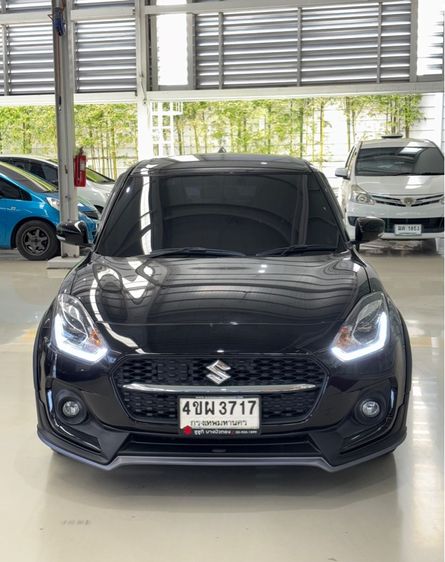 Suzuki Swift 2023 1.2 GLX Sedan เบนซิน ไม่ติดแก๊ส เกียร์อัตโนมัติ ดำ รูปที่ 2