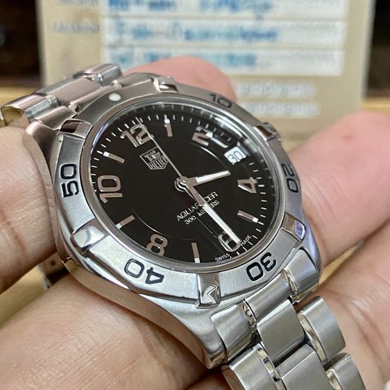 Tag Heuer Aquaracer หน้าดำ Boy Size รูปที่ 2
