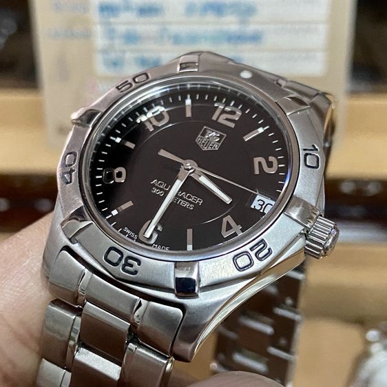 Tag Heuer Aquaracer หน้าดำ Boy Size รูปที่ 3