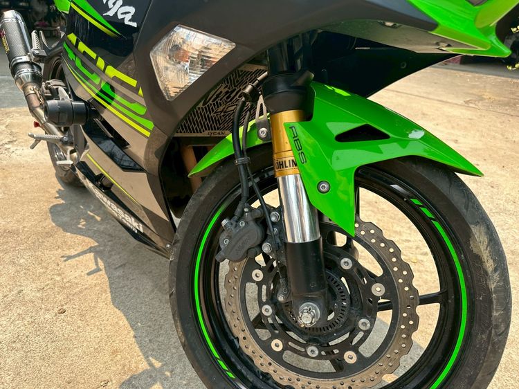  Kawasaki Ninja 400 สีเขียว ไมล์ 11,9xx รูปที่ 11