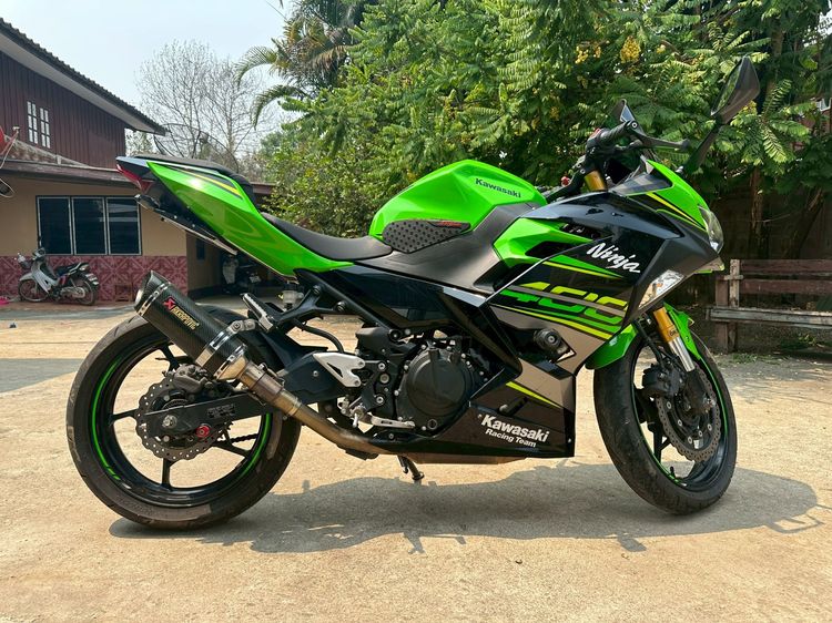  Kawasaki Ninja 400 สีเขียว ไมล์ 11,9xx รูปที่ 3