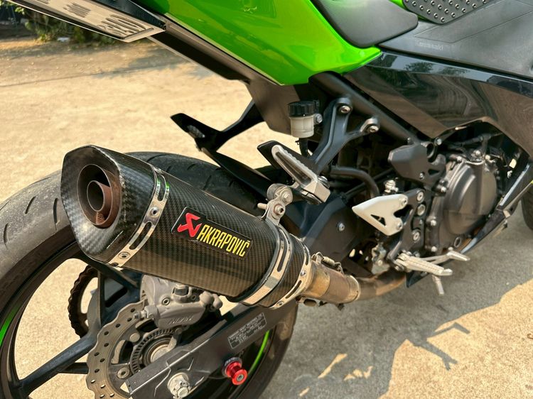  Kawasaki Ninja 400 สีเขียว ไมล์ 11,9xx รูปที่ 9
