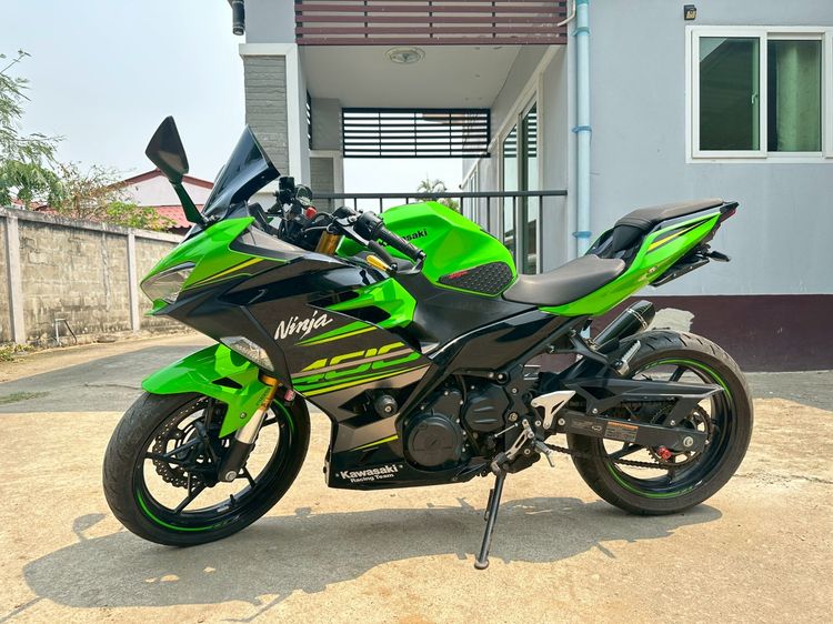  Kawasaki Ninja 400 สีเขียว ไมล์ 11,9xx