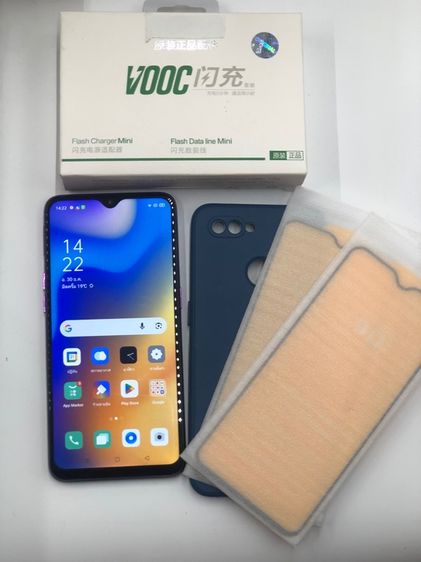 OPPO F9 ROM64GB RAM6GB ตัวเครื่อง ชุดชาร์จ VOOC