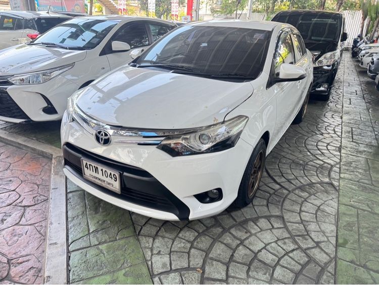 Toyota Vios 2014 1.5 G Sedan เบนซิน ไม่ติดแก๊ส เกียร์อัตโนมัติ ขาว รูปที่ 2