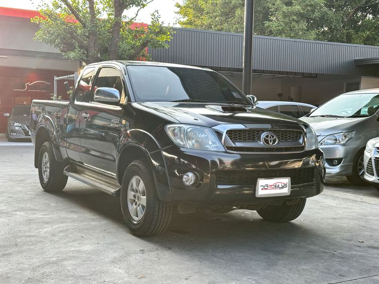 Toyota Hilux Vigo 2010 3.0 G 4WD Pickup ดีเซล เกียร์ธรรมดา เทา รูปที่ 3