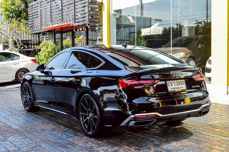 Audi Audi A5 2021 Sportback 40 TFSI S-Line Sedan เบนซิน ไม่ติดแก๊ส เกียร์อัตโนมัติ ดำ รูปที่ 3