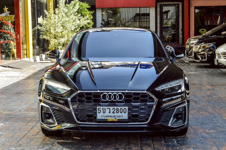 Audi Audi A5 2021 Sportback 40 TFSI S-Line Sedan เบนซิน ไม่ติดแก๊ส เกียร์อัตโนมัติ ดำ รูปที่ 2