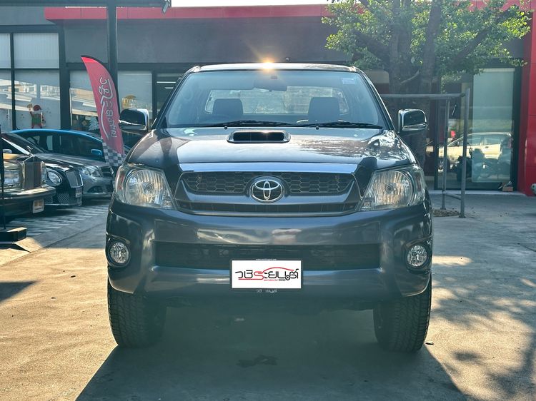 Toyota Hilux Vigo 2009 3.0 E Prerunner Pickup ดีเซล เกียร์ธรรมดา เทา รูปที่ 2