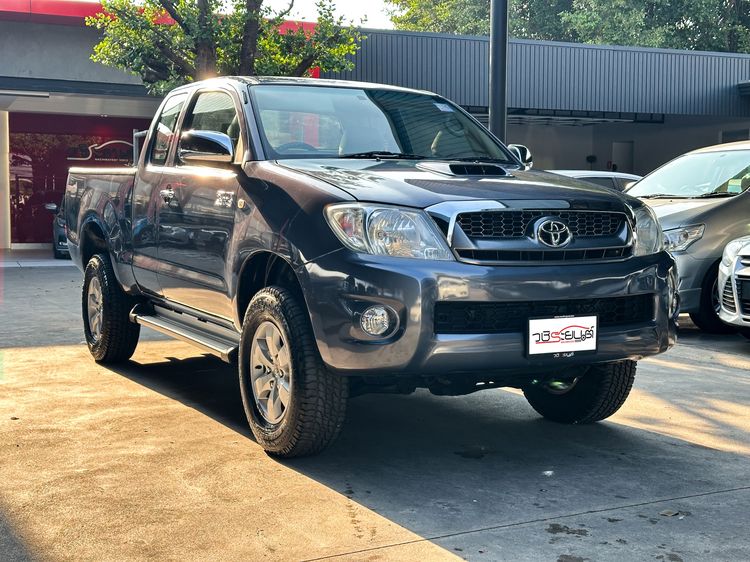 Toyota Hilux Vigo 2009 3.0 E Prerunner Pickup ดีเซล เกียร์ธรรมดา เทา รูปที่ 3