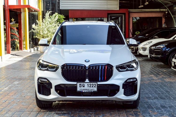 BMW X5 2022 3.0 xDrive45e M Sport 4WD Utility-car ปลั๊กอินไฮบริด (PHEV) ไม่ติดแก๊ส เกียร์อัตโนมัติ ขาว รูปที่ 2