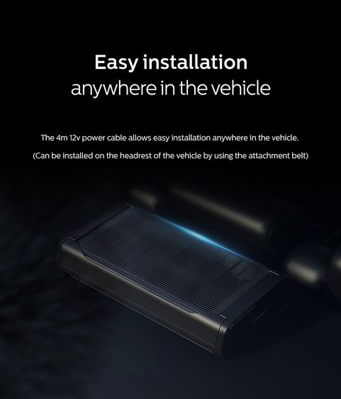 เครื่องฟอก รถยนต์ Philips GP9000 ขจัด 125 มลพิษท้องถนน ใน 2 นาที มีจอแสดง PM และสารพิษในอากาศ รูปที่ 4