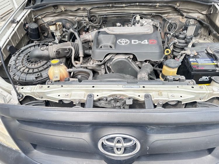 Toyota Hilux Vigo 2006 2.5 J Pickup ดีเซล ไม่ติดแก๊ส เกียร์ธรรมดา เทา รูปที่ 2