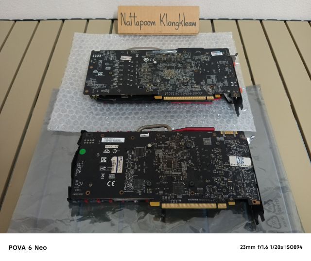 การ์ดจอ RX 580,GTX 950 รูปที่ 2