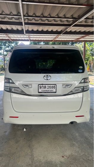 Toyota Vellfire 2011 2.4 Z Utility-car เบนซิน ไม่ติดแก๊ส เกียร์อัตโนมัติ ขาว รูปที่ 3