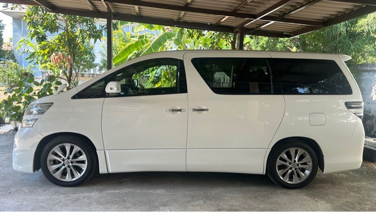 Toyota Vellfire 2011 2.4 Z Utility-car เบนซิน ไม่ติดแก๊ส เกียร์อัตโนมัติ ขาว รูปที่ 2