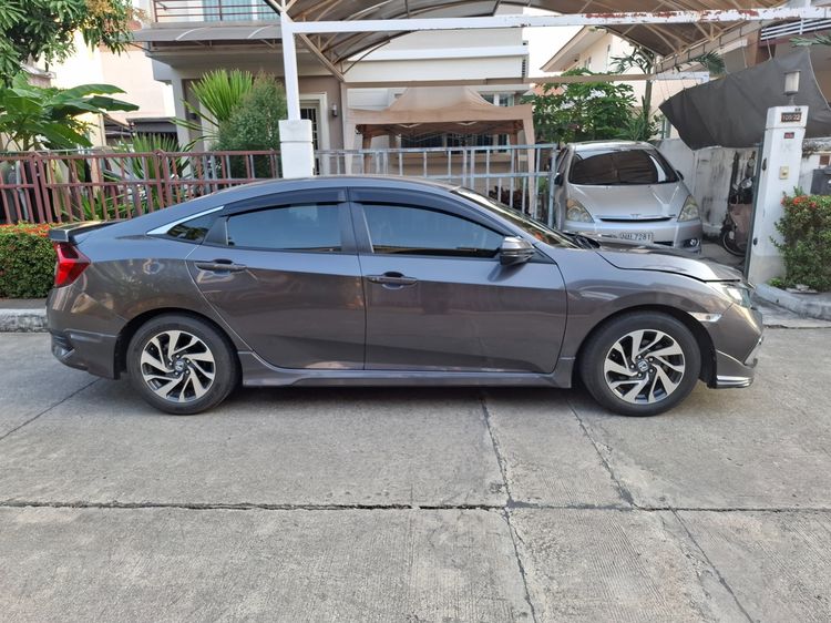 Honda Civic 2019 1.8 E i-VTEC Sedan เบนซิน ไม่ติดแก๊ส เกียร์อัตโนมัติ เทา รูปที่ 4