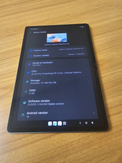 Snap8 gen3 - xiaoxin pad pro GT (แรม8 ความจุ256) รูปที่ 3