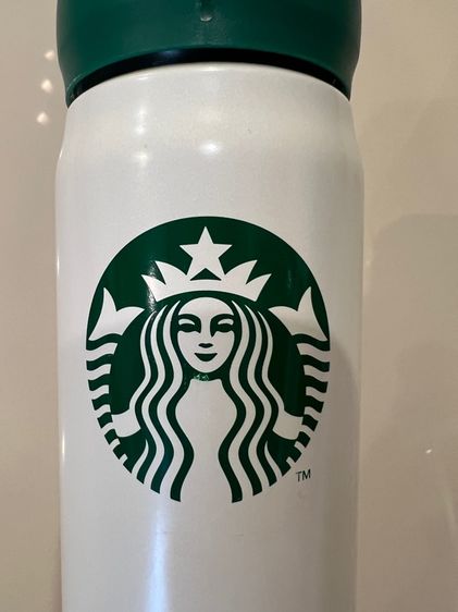 Starbucks Thermos Tumbler (ขาวเขียว) รูปที่ 4