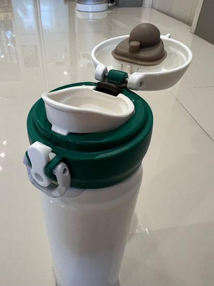 Starbucks Thermos Tumbler (ขาวเขียว) รูปที่ 3