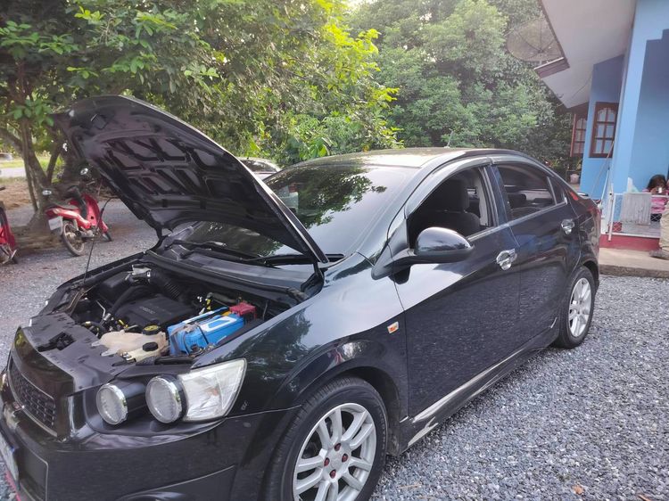 Chevrolet Sonic  2013 1.4 LTZ เบนซิน เกียร์อัตโนมัติ ดำ รูปที่ 3