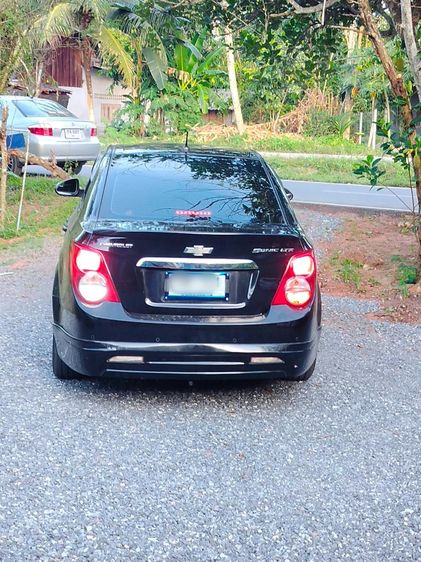 Chevrolet Sonic  2013 1.4 LTZ เบนซิน เกียร์อัตโนมัติ ดำ รูปที่ 2