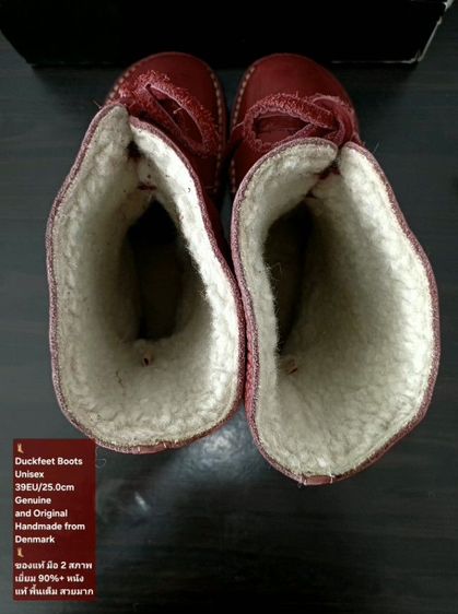 Duckfeet Boots, Unisex 39EU(25.0cm) ของแท้ มือ 2 สภาพใกล้เคียงของใหม่, รองเท้า Duckfeet หนังแท้ พื้นเต็ม สวยมาก มีตำหนิเล็กน้อยแทบมองไม่เห็น รูปที่ 16