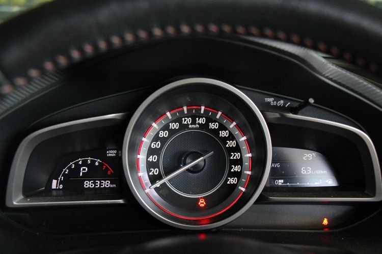 Mazda Mazda3 2014 2.0 C Sports Sedan เบนซิน ไม่ติดแก๊ส เกียร์อัตโนมัติ ฟ้า รูปที่ 4