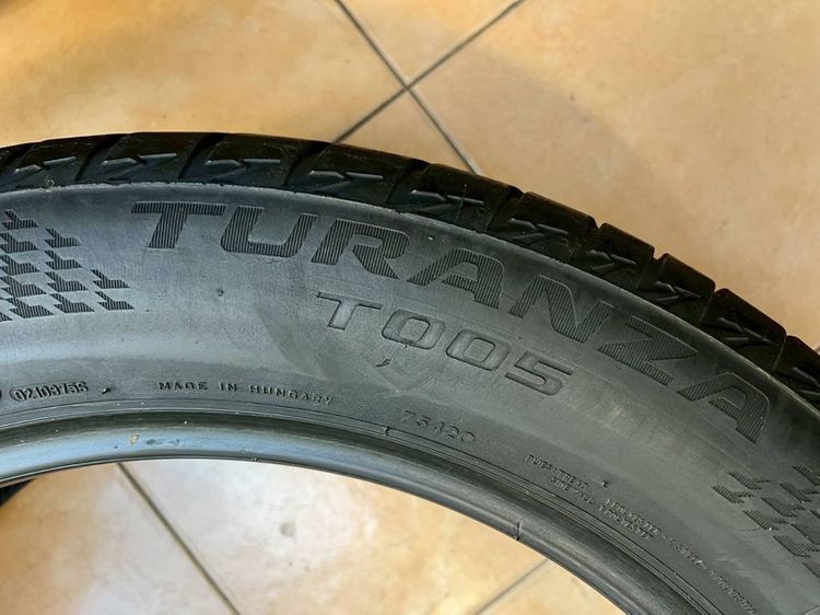 ยาง Bridgestone T005 225 55 19 ปี22 คู่ 1500 บาท สภาพดี รูปที่ 6