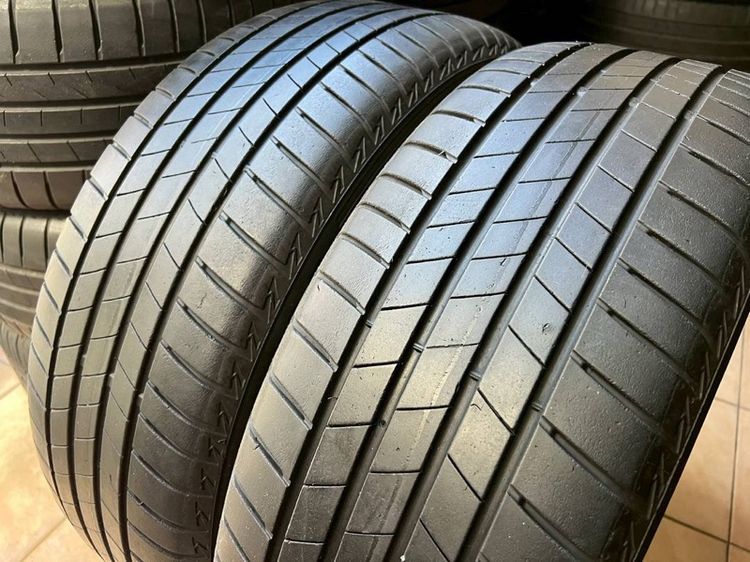 ยาง Bridgestone T005 225 55 19 ปี22 คู่ 1500 บาท สภาพดี รูปที่ 3