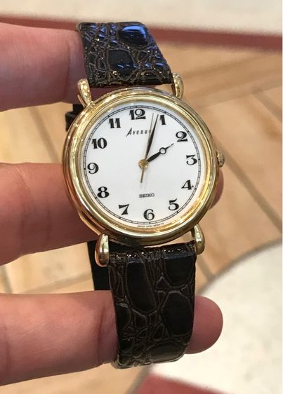  ลดราคา Seiko Avenue สภาพดี เครื่องควอทซ์ ใช้งานได้ปกติ รูปที่ 18